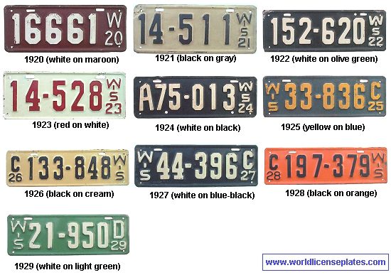 Old Plates
